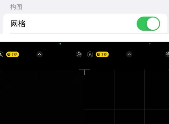 若羌苹果手机维修网点分享iPhone如何开启九宫格构图功能