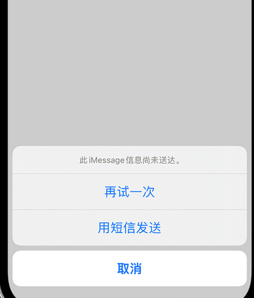 若羌apple维修iPhone上无法正常发送iMessage信息