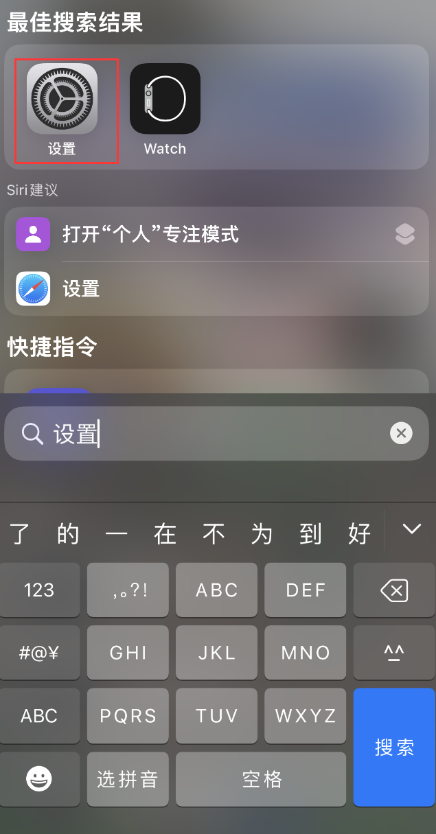 若羌苹果手机维修分享：iPhone 找不到“设置”或“App Store”怎么办？ 